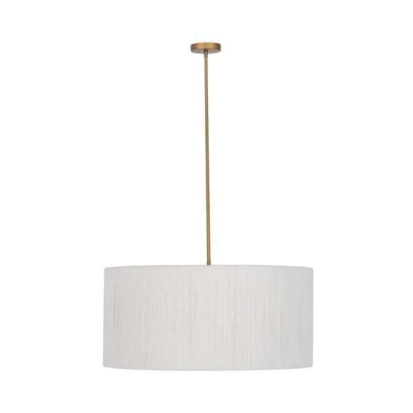 Product Image 1 for Allyn White Pendant Light from Classic Home Furnishings