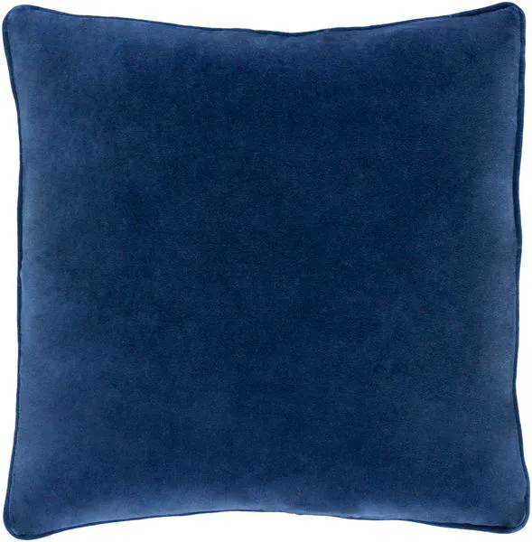 Product Image 3 for Safflower Navy Velvet Pillow from Surya