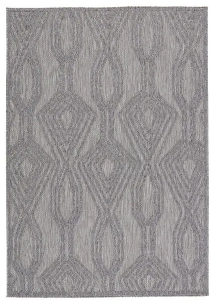 Product Image 1 for Adana Indoor/ Outdoor Trellis Gray Rug from Jaipur