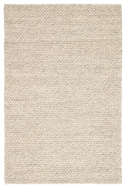 Product Image 1 for Alta Handmade Solid Gray/ White Rug from Jaipur