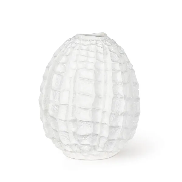 Product Image 1 for Caspian White Ceramic Vase from Regina Andrew Design