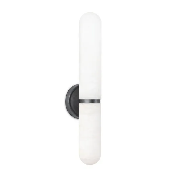 Product Image 1 for Salon Alabaster Large Sconce - Oil Rubbed Bronze & Natural Stone from Regina Andrew Design