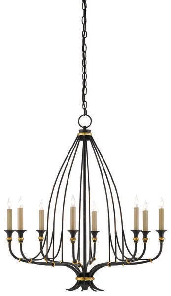 Product Image 1 for Folgate Chandelier from Currey & Company