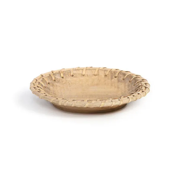 Product Image 1 for Rattan Lace Edged Charger from Park Hill Collection