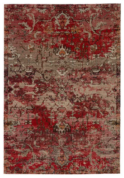 Product Image 1 for Fayette Indoor/ Outdoor Oriental Red/ Beige Rug from Jaipur