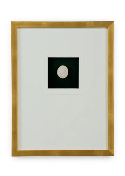 Product Image 1 for Intaglio In Gold V Artwork from Chelsea House