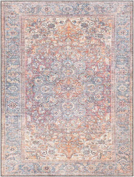 Product Image 2 for Alanya Denim Blue / Orange Rug from Surya