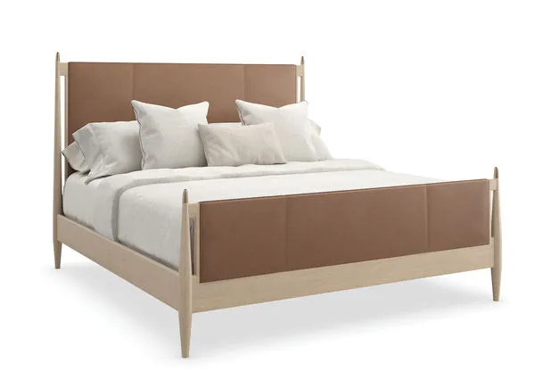 Product Image 3 for Rhythm Sun Drenched Oak King Bed from Caracole