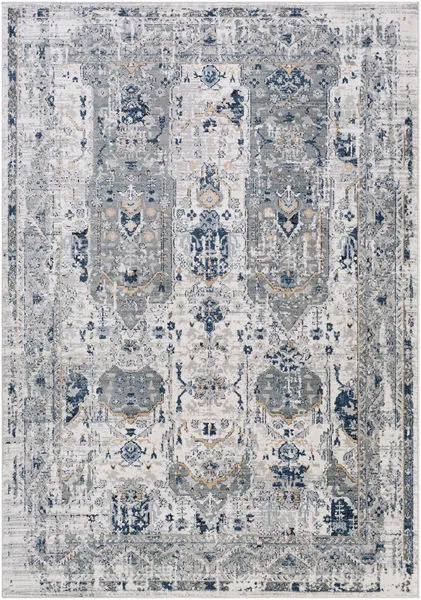 Product Image 2 for Jolie Light Gray / Navy Rug from Surya