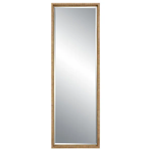 Product Image 1 for Paradise Tall Rectangular Rattan Mirror from Uttermost