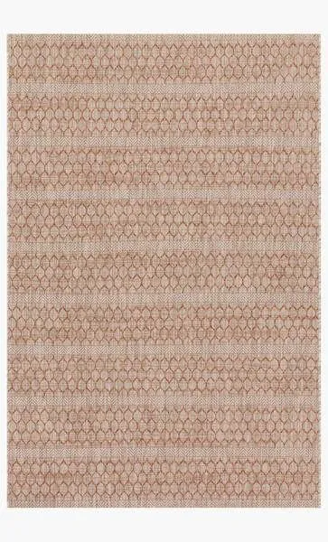 Product Image 1 for Isle Indoor / Outdoor Beige / Rust Rug from Loloi