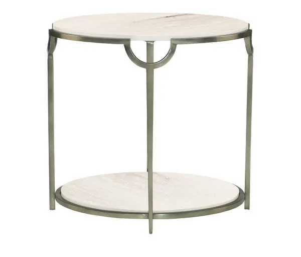 Product Image 1 for Morello Oval Metal End Table from Bernhardt Furniture