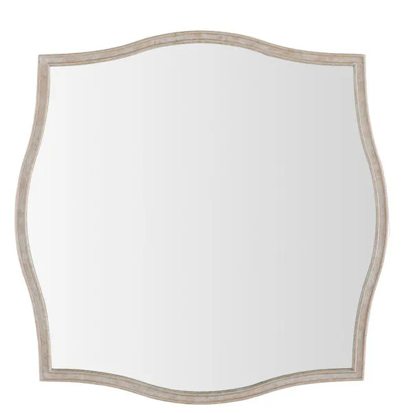 Product Image 1 for Artesia Distressed White Wooden Mirror from Gabby