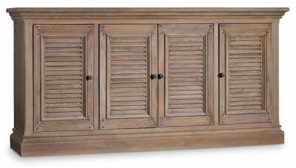 Product Image 1 for Mango Light Wood Entertainment Console from Hooker Furniture