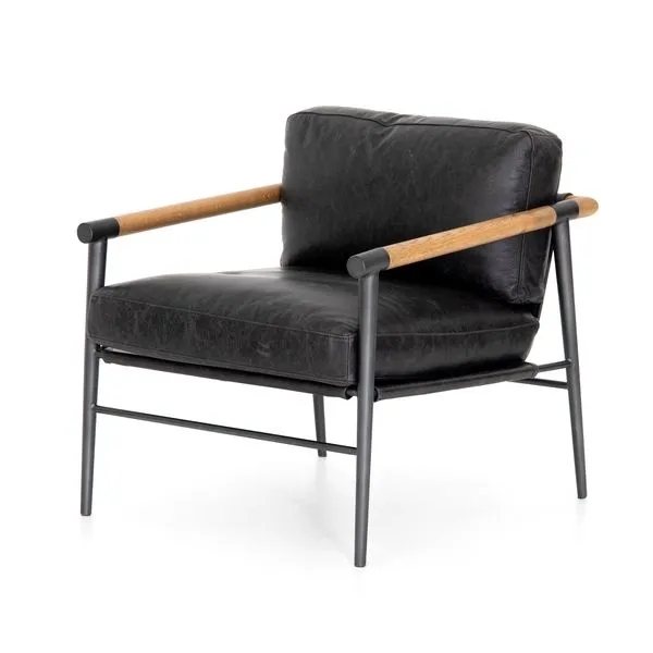 Product Image 1 for Rowen Chair - Sonoma Black from Four Hands