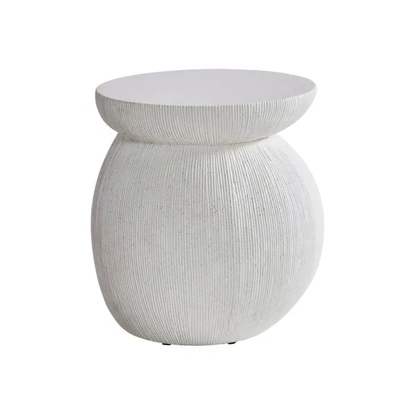 Product Image 2 for Corsica White Ceramic Outdoor Accent Table from Bernhardt Furniture