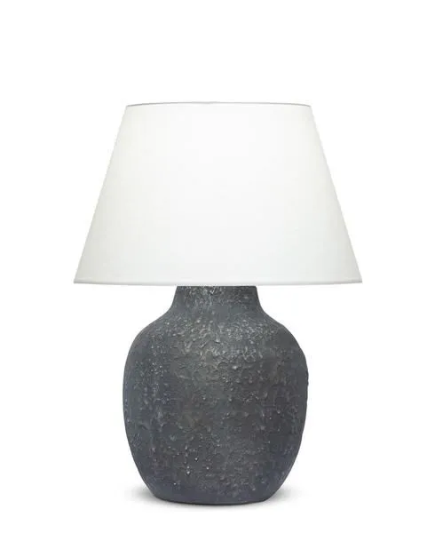 Product Image 1 for Teddy Textured Ceramic Table Lamp - Brown from FlowDecor