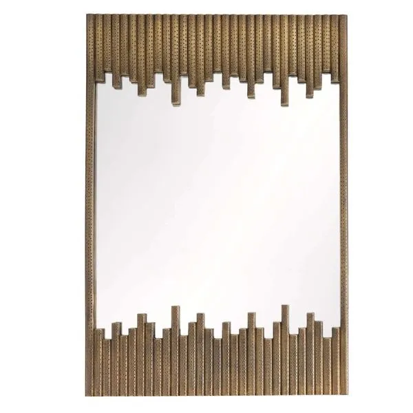 Product Image 7 for Vidalia Antique Gold Brass Mirror from Arteriors