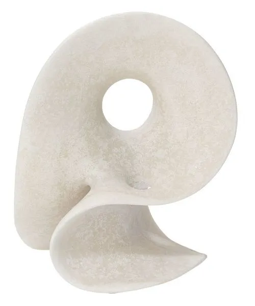Product Image 1 for Amorphous Table Object, Small In Off White Resin from Jamie Young