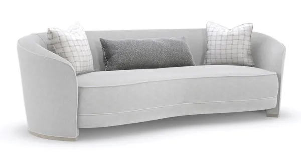 Product Image 1 for Gray Fabric Modern Ahead Of The Curve Sofa from Caracole