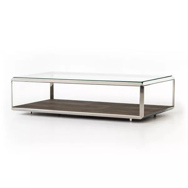 Product Image 1 for Shagreen Shadow Box Coffee Table from Four Hands