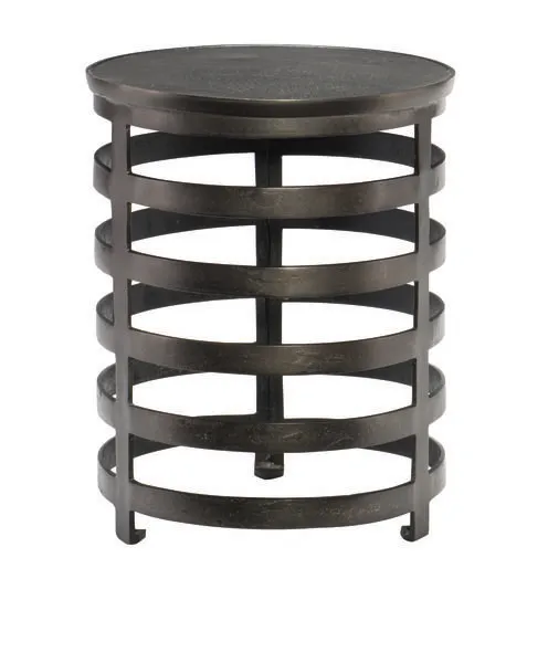 Product Image 1 for Interiors Apsley Round Chairside Table from Bernhardt Furniture