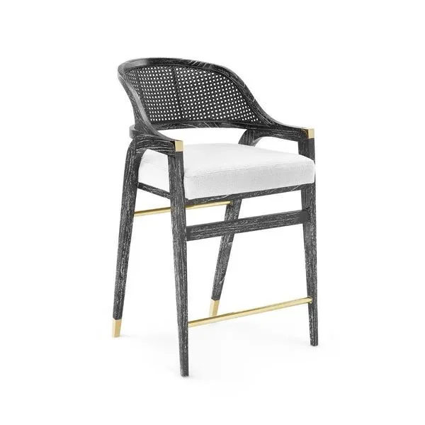 Product Image 1 for Edward Black Counter Stool from Villa & House