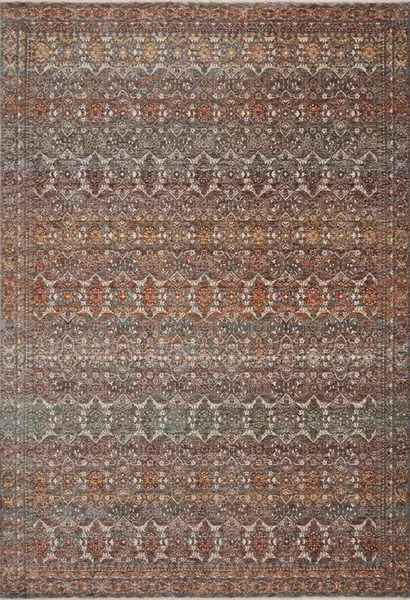 Product Image 3 for Lourdes Stone / Multi Rug from Loloi