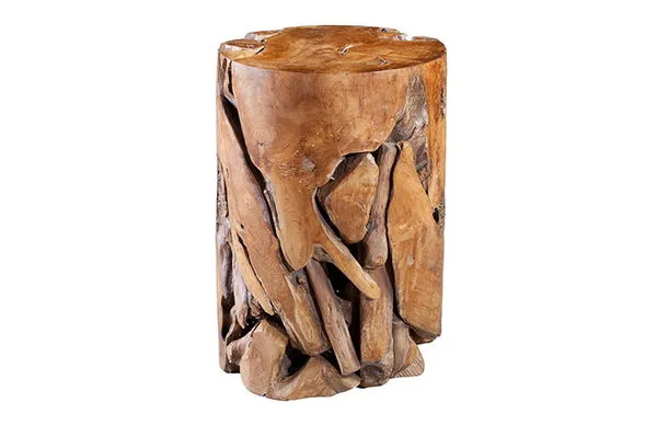 Product Image 2 for Teak Slice Pedestal, Round from Phillips Collection