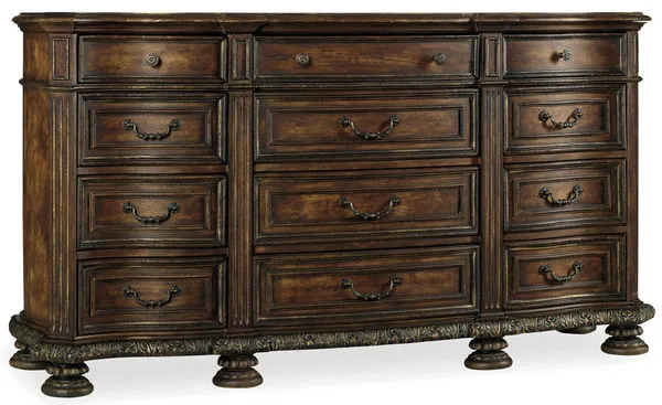 Product Image 2 for Adagio Twelve Drawer Dresser from Hooker Furniture
