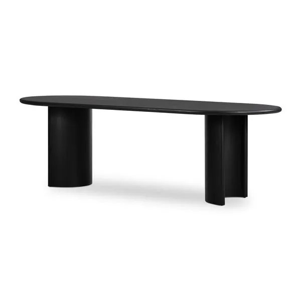 Product Image 1 for Paden Acacia Oval Dining Table - Aged Black Acacia from Four Hands