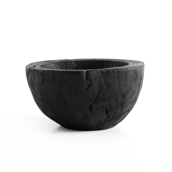 Product Image 1 for Reclaimed Carbonized Black Wood Bowl from Four Hands