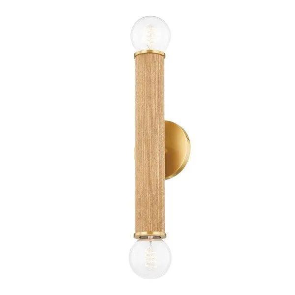 Product Image 1 for Amabella 2-Light Modern Coastal Gold Wall Sconce from Mitzi