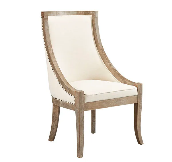 Product Image 1 for Linen Scoop Chair from Furniture Classics