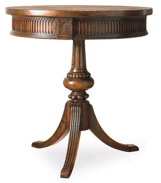 Product Image 1 for Round Pedestal Accent Table from Hooker Furniture