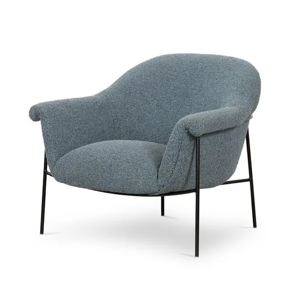 Product Image 4 for Suerte Chair - Knoll Sky from Four Hands