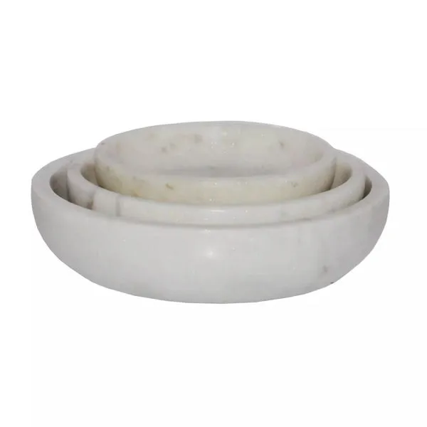 Product Image 1 for Mercer Marble Bowls, Set Of 3 from Homart