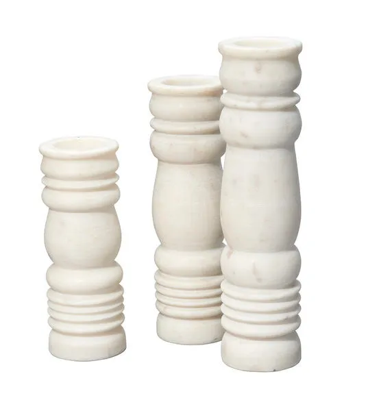 Product Image 1 for Monument Candlesticks, Set of 3 from Jamie Young