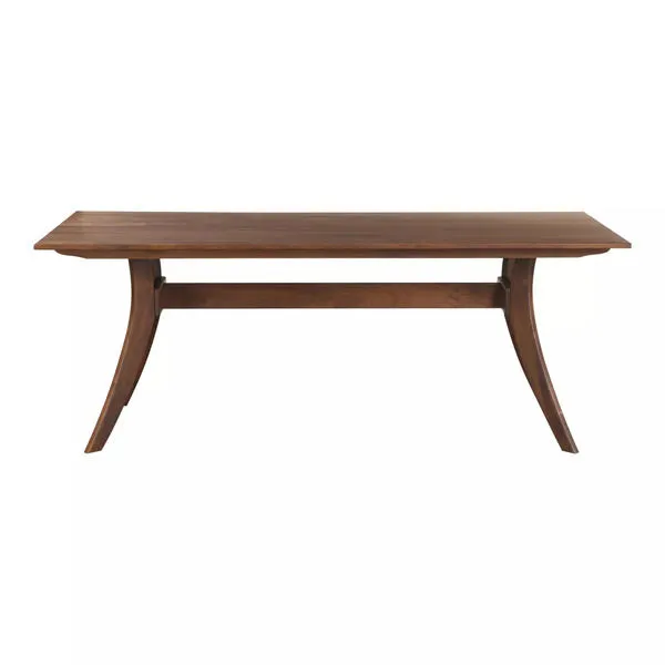 Product Image 1 for Florence Rectangular Dining Table Small Walnut from Moe's
