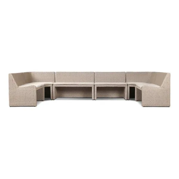 Product Image 1 for Senna Outdoor Dining Banquette U-Shape from Four Hands