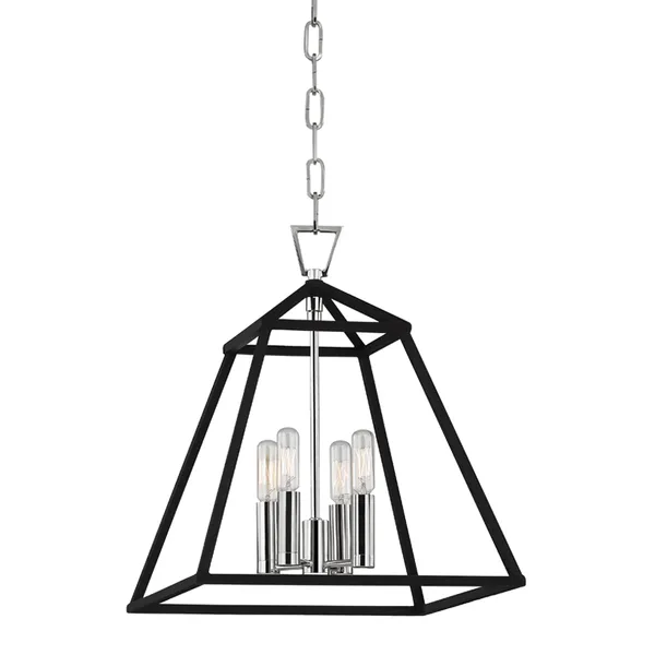 Product Image 1 for Webster 4 Light Pendant from Hudson Valley