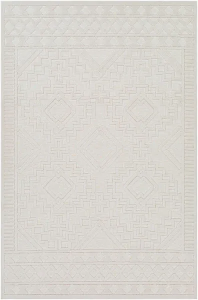 Product Image 3 for Greenwich Indoor / Outdoor Cream Geometric Rug from Surya