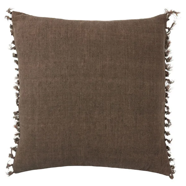 Product Image 2 for Majere Solid Brown Pillow from Jaipur