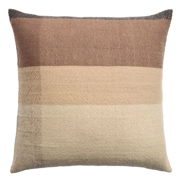 Product Image 1 for Neem X Kalena Handmade Striped Natural / Brown Pillow from Jaipur