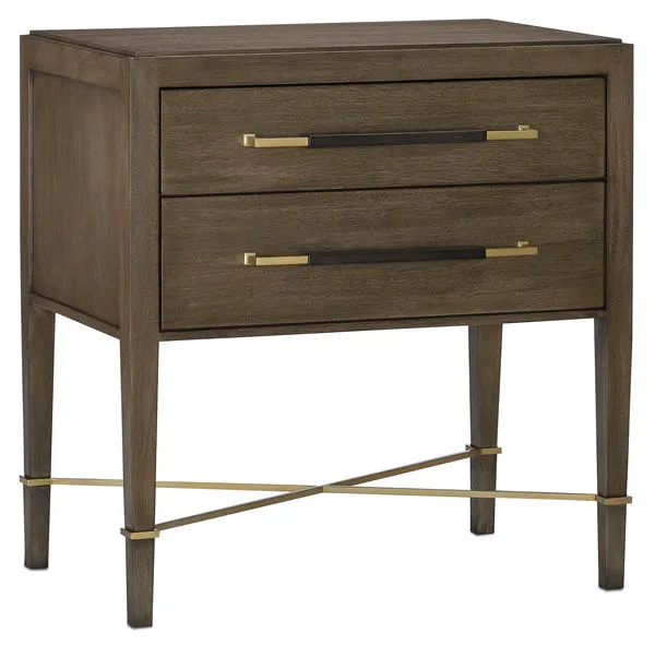 Product Image 1 for Verona Chanterelle Nightstand from Currey & Company