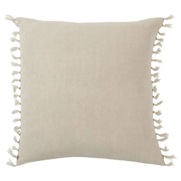 Product Image 3 for Majere Solid Light Gray Pillow from Jaipur
