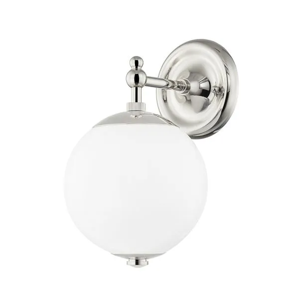 Product Image 1 for Sphere No.1 1 Light Wall Sconce from Hudson Valley