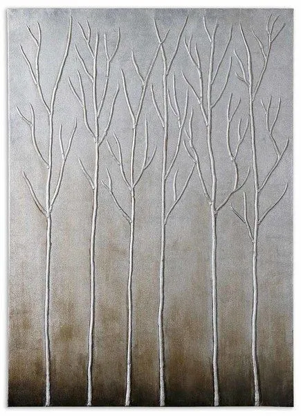 Product Image 1 for Uttermost Sterling Trees Hand Painted Art from Uttermost