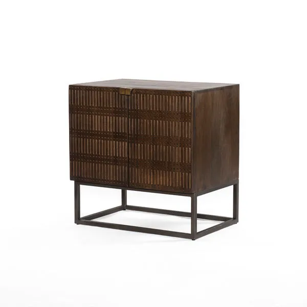 Product Image 4 for Kelby Cabinet Nightstand Gunmetal from Four Hands