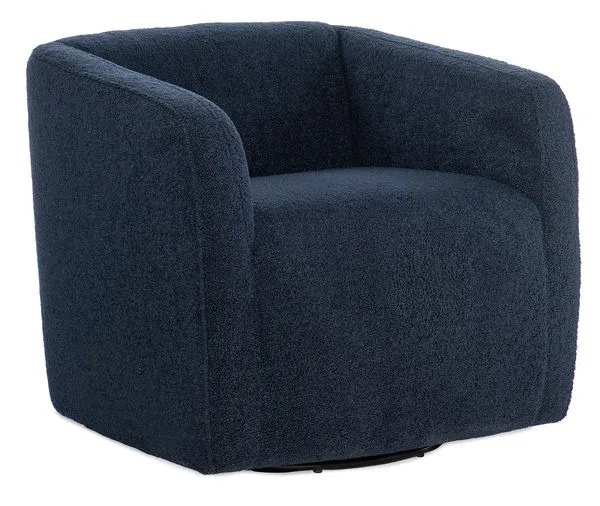Product Image 3 for Bennet Swivel Club Chair - Blue from Hooker Furniture